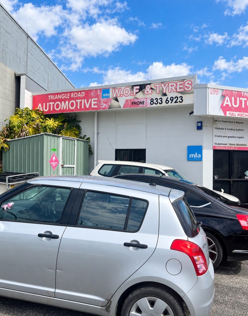 Triangle Road Automotive workshop in Massey